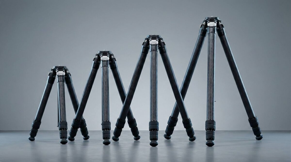 Leofotoレンジャーシリーズ(LS)のサイズ比較とラインナップ